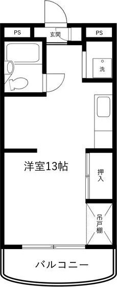 マンション和光の間取り