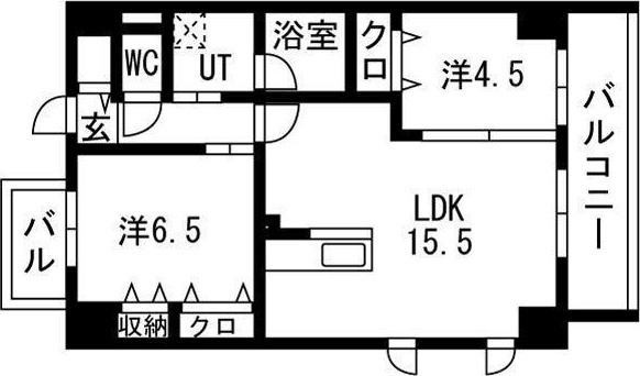 ポルタニグラ大須観音の間取り