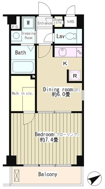 ラ　ソラ－ナの間取り