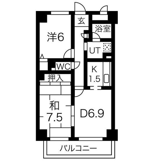 【間取り】 | グレース堀田