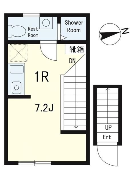 ディアコート神楽坂の間取り