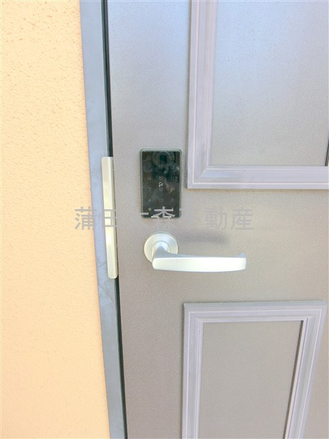 ソレイユ久が原の玄関