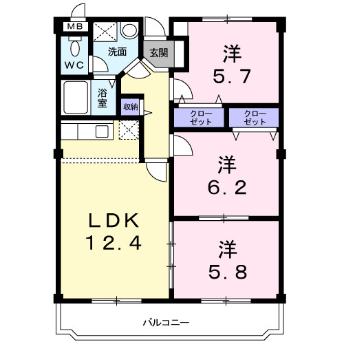 【間取り】 | グランメール