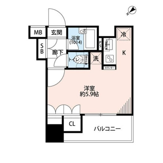 【間取り】 | プレール・ドゥーク八丁堀
