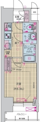【間取り】 | プレサンス谷町九丁目ディセオ