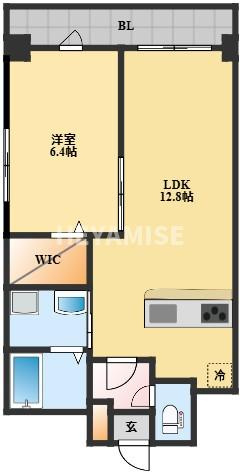 ルーカス長崎諫早Ⅰの間取り