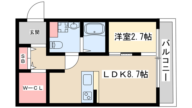 【間取り】 | コスモクレスト柴島