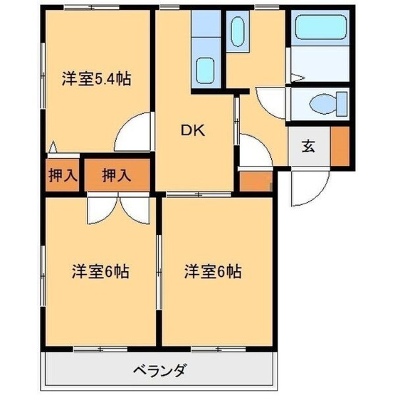【間取り】 | パルA　