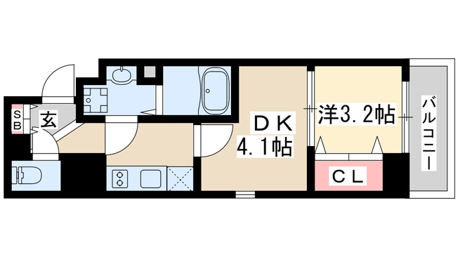 【間取り】 | アルティザ新大阪DC