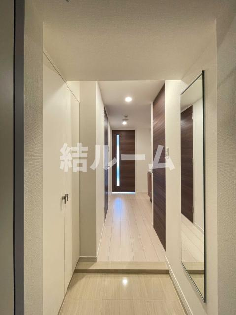 北区滝野川７丁目の賃貸マンションの玄関