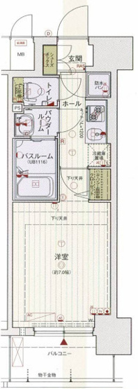 【間取り】 | プロシード大阪NB3