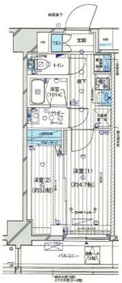 GENOVIA小村井の間取り