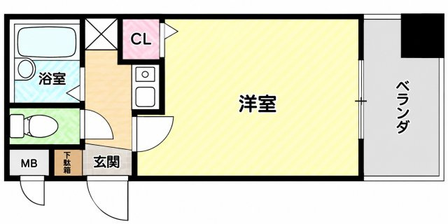 【間取り】 | セレッソコート西心斎橋Ⅲ