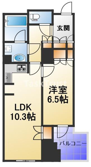 【間取り】 | 淀屋橋アップルタワーレジデンス
