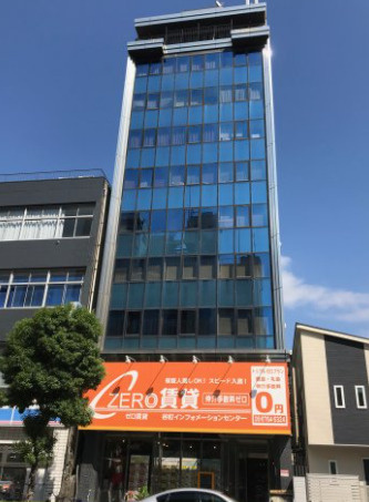 大阪市中央区高津１丁目の店舗事務所の外観