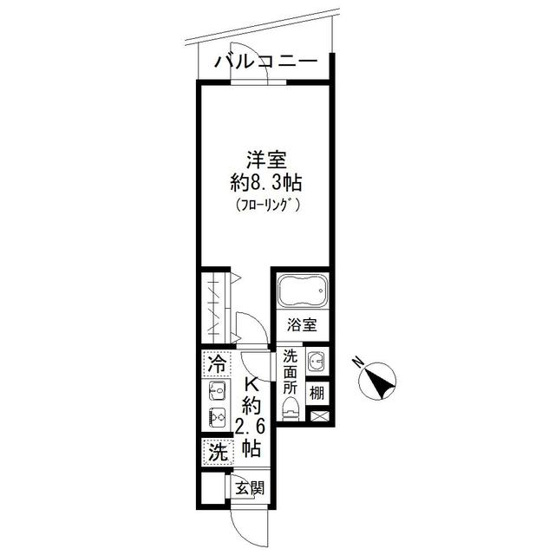 【間取り】 | コンポジット南雪谷