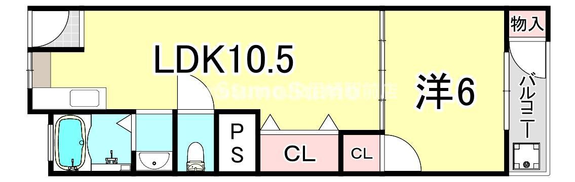 マンション大谷の間取り