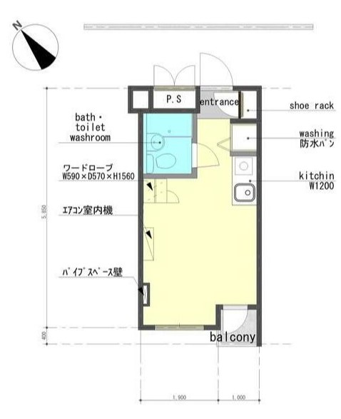 ムツミビルの間取り