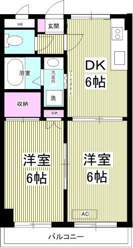 メゾン町山の間取り