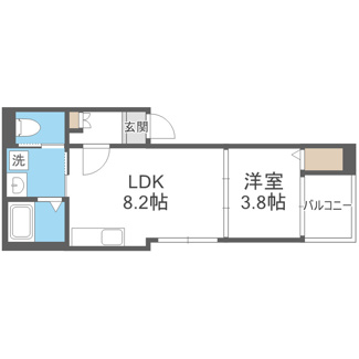 【間取り】 | ハーモニーテラス御幣島Ⅱ