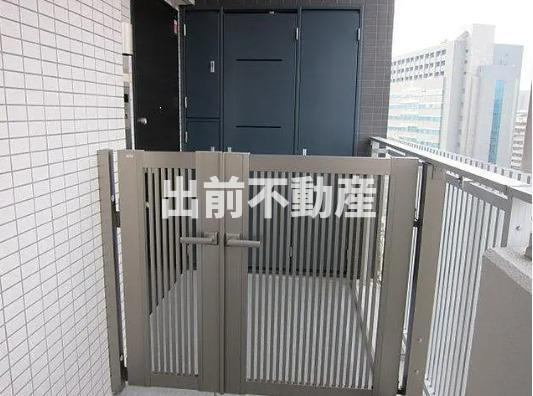 パークハウス文京関口のエントランス