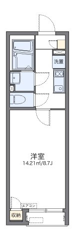 【間取り】 | レオネクストヴィラ羽生東 | 代表的な間取のため実際の間取とは異なる場合があります