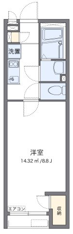 【間取り】 | ミランダイーゼル | 代表的な間取のため実際の間取とは異なる場合があります