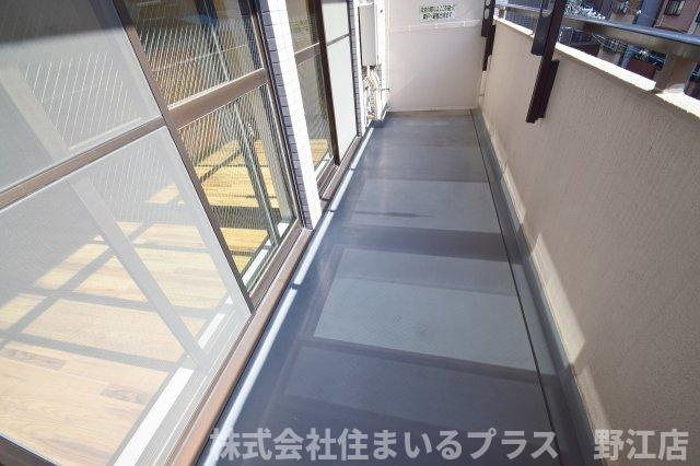 シャトー芦田のバルコニー