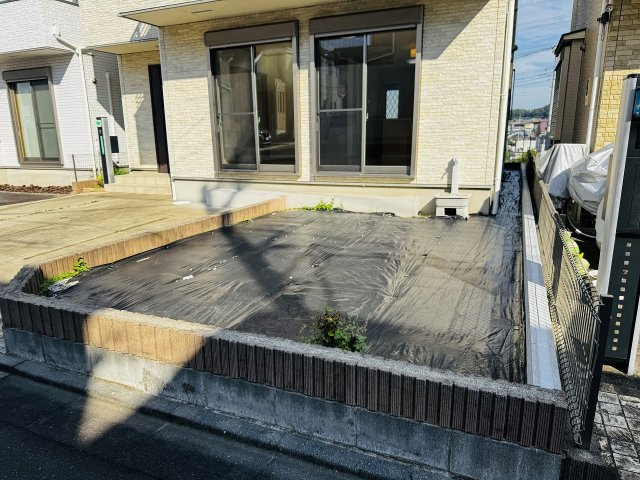 八王子市　大谷町　中古戸建ての庭|～ガーデニングなども楽しめる庭付き～