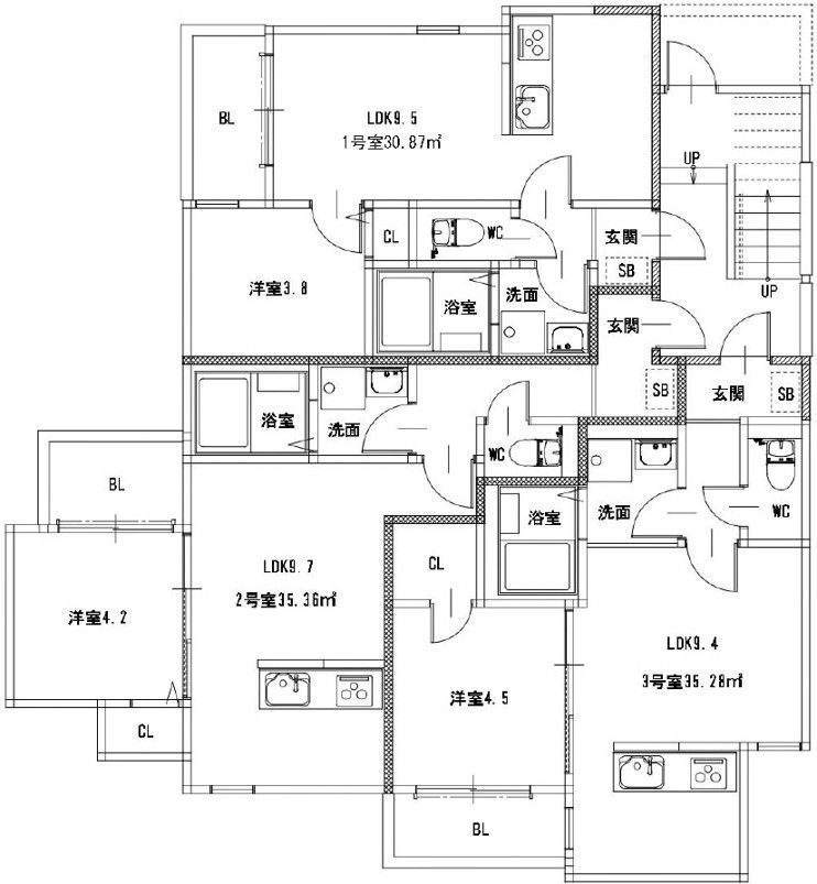 福岡市博多区諸岡３丁目のアパート