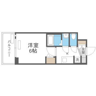 【間取り】 | プレリス大阪今里サヴィア