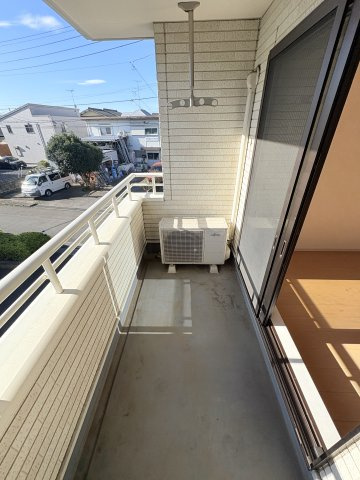 シエルノクターンⅠのバルコニー|写真は同建物の別部屋を参考に掲載しております。