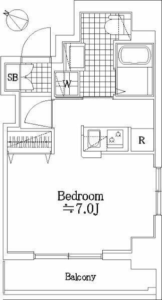 グランフォース東陽町の間取り