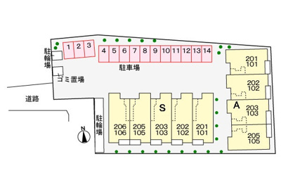 【区画図】 | パークサイド東新町A