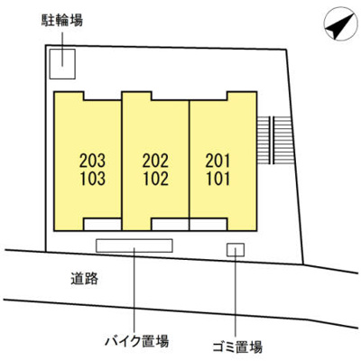 【区画図】 | ノーブル・ルミナス笹塚