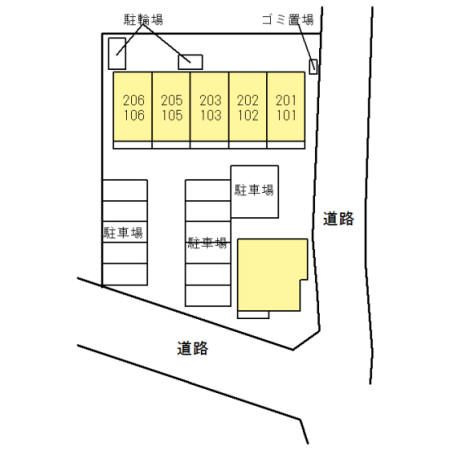 カスミソウの区画図