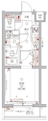 クレヴィスタ常盤台の間取り