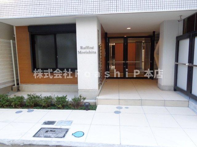 ラフィネ森下のエントランス