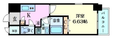 【間取り】 | プレジオ東天満