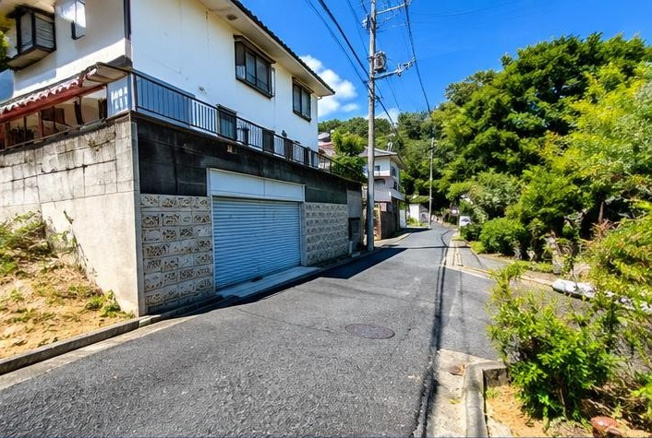【前面道路含む現地写真】 | 売土地　岡山市中区湊