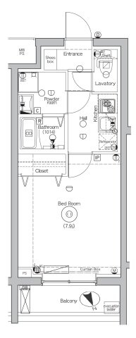 DIPS成増の間取り