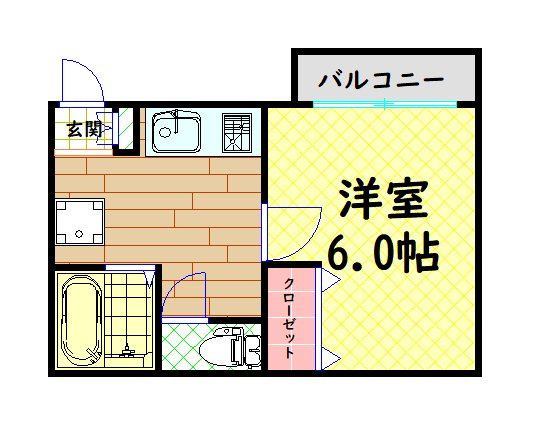 【間取り】 | シングルウエスト