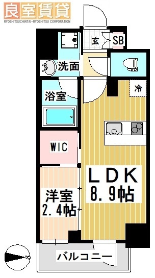 【間取り】 | ハーモニーレジデンス名古屋イースト