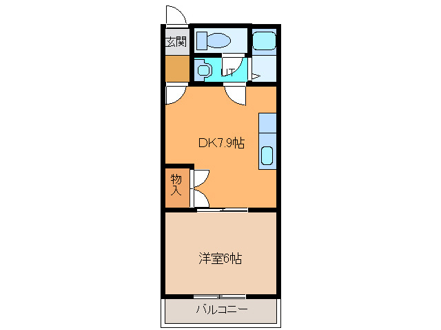ピエタテールの間取り