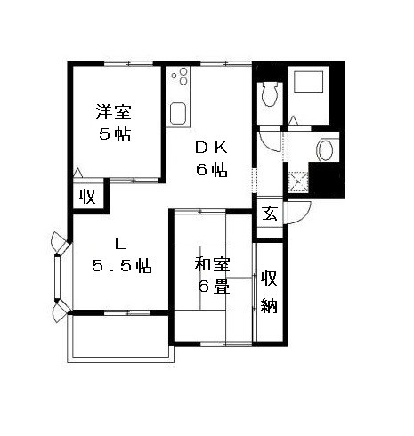第４ラフィーネの間取り