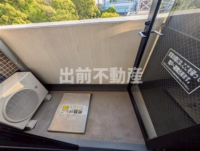 セジョリ王子駅前のバルコニー