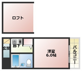 グランドムール都島の間取り