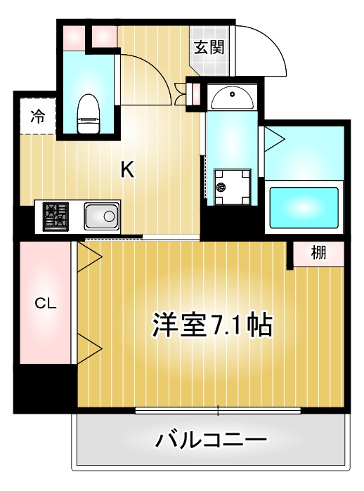 マリーベル栄|名古屋市の賃貸ならMy賃貸の間取り|マリーベル栄