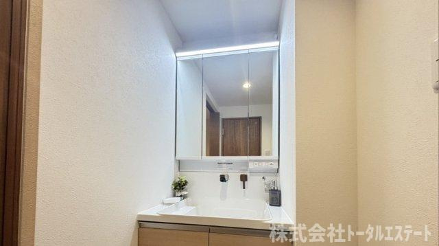 サンシティーニュー東駅の独立洗面台