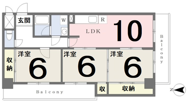 【間取り】 | 薬師寺ビルヂング